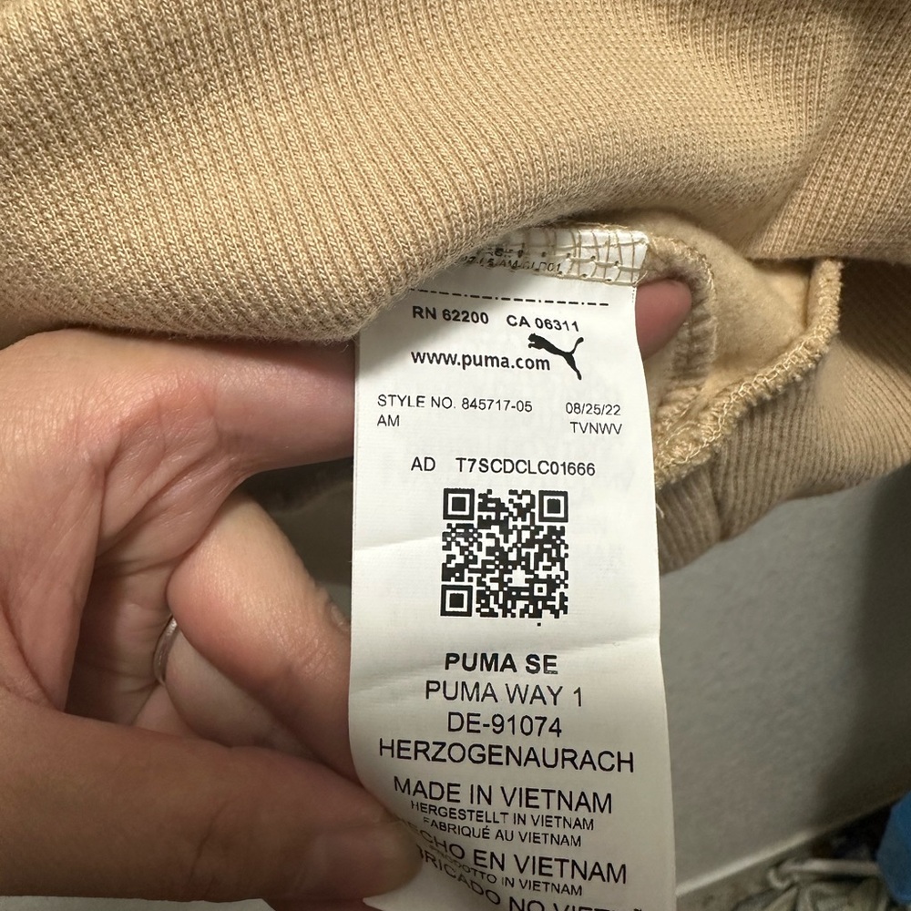 Puma Tan Hoodie for Men new with tags - Picture 12 of 13